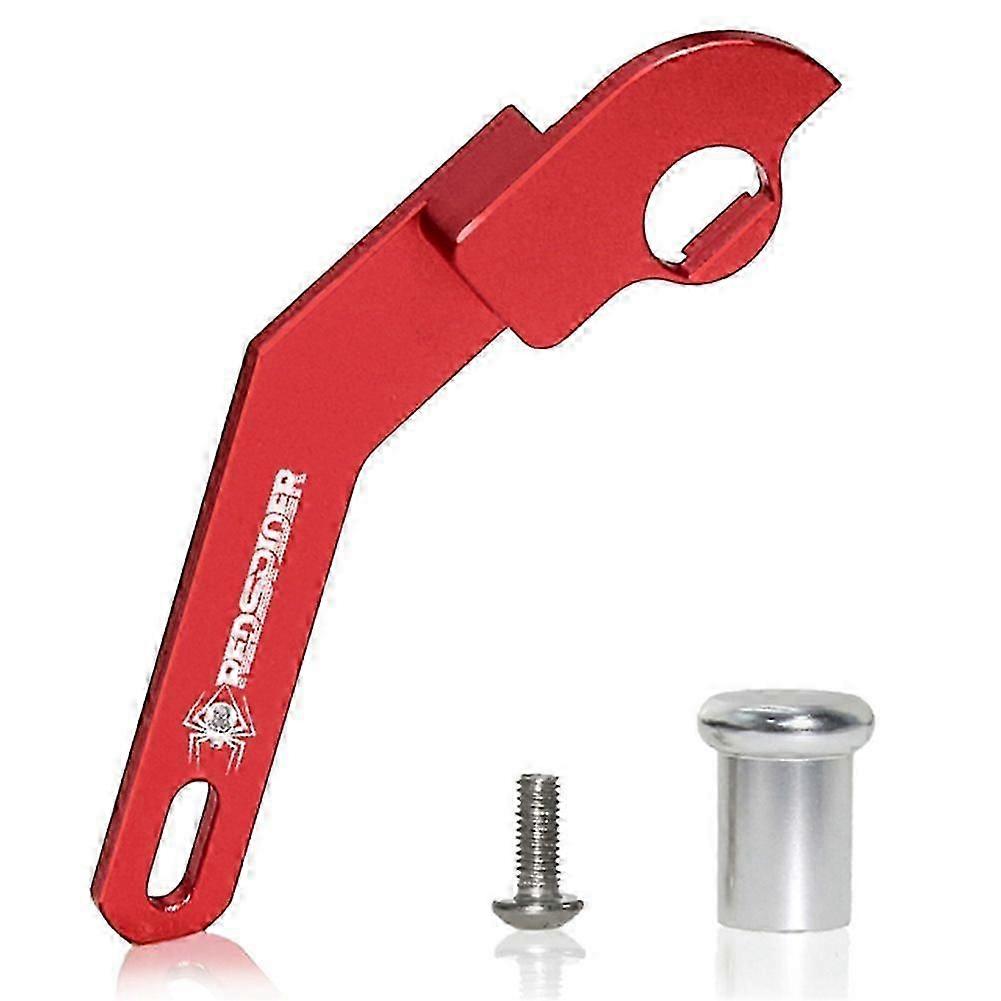 1Set CNC Metal One Handed Remote Control for RC Car Ledi RC6GS RC4GS Remote Control Upgrade Red