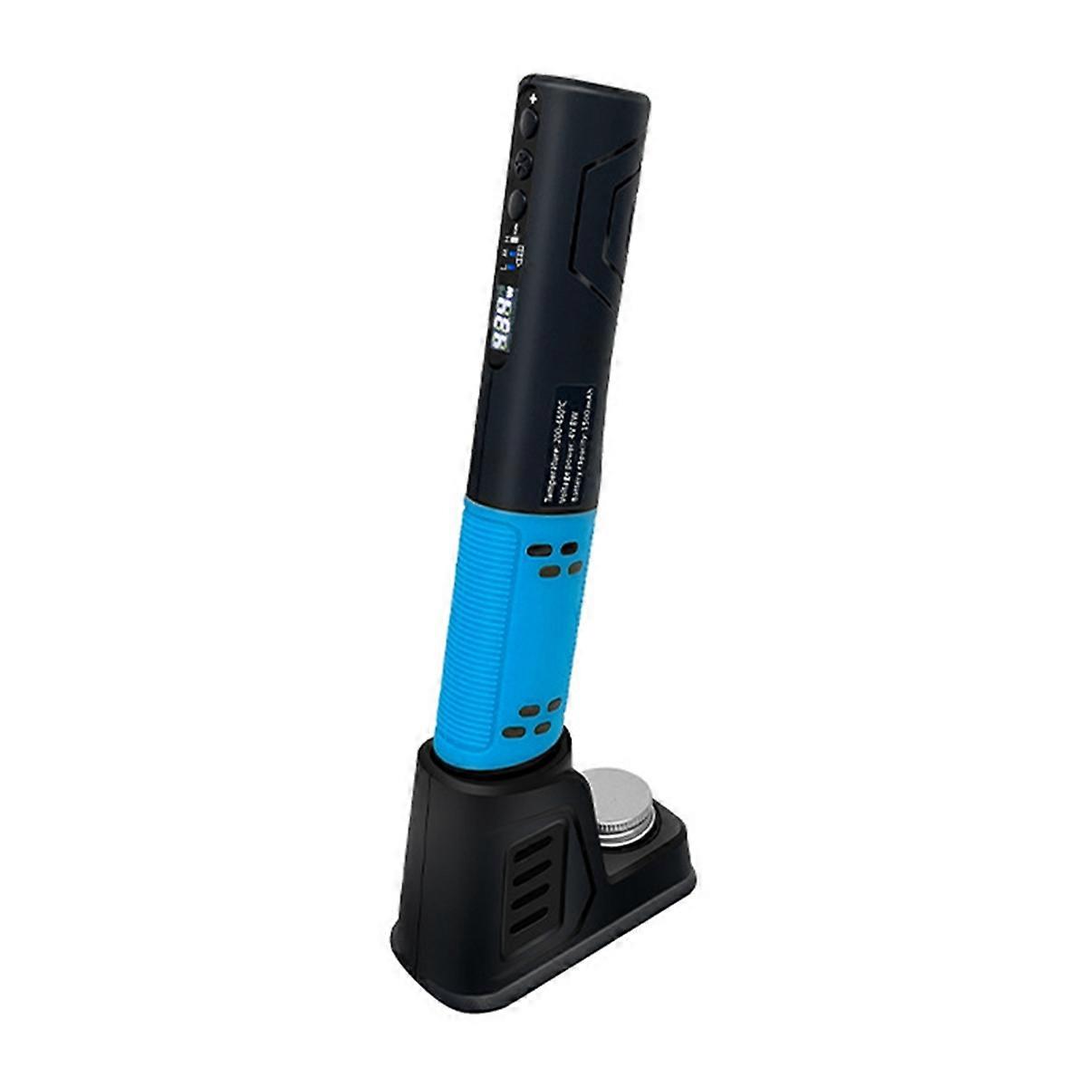 Cordless Electric Soldering Iron LED Digital Display Soldering Pen,A