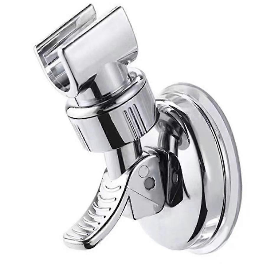 Shower head holder, adjustable, with strong - suction suction cup, easy - install, for bathroom use