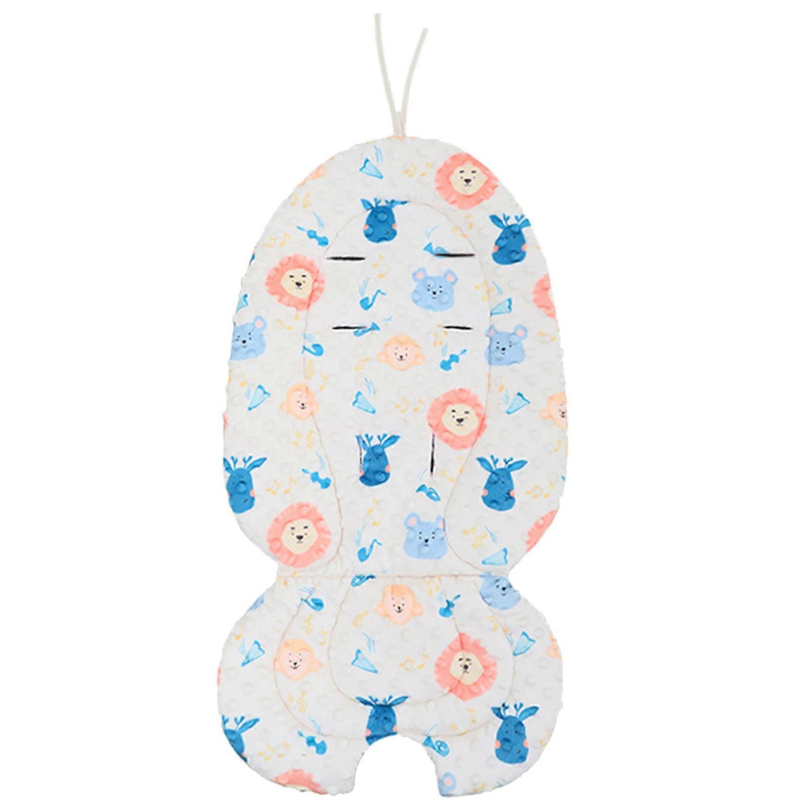 Newborn Car Seats Liners Soft & Breathable Insert Newborn Head Supports Body Support Pillow for Strollers & Bouncer Use