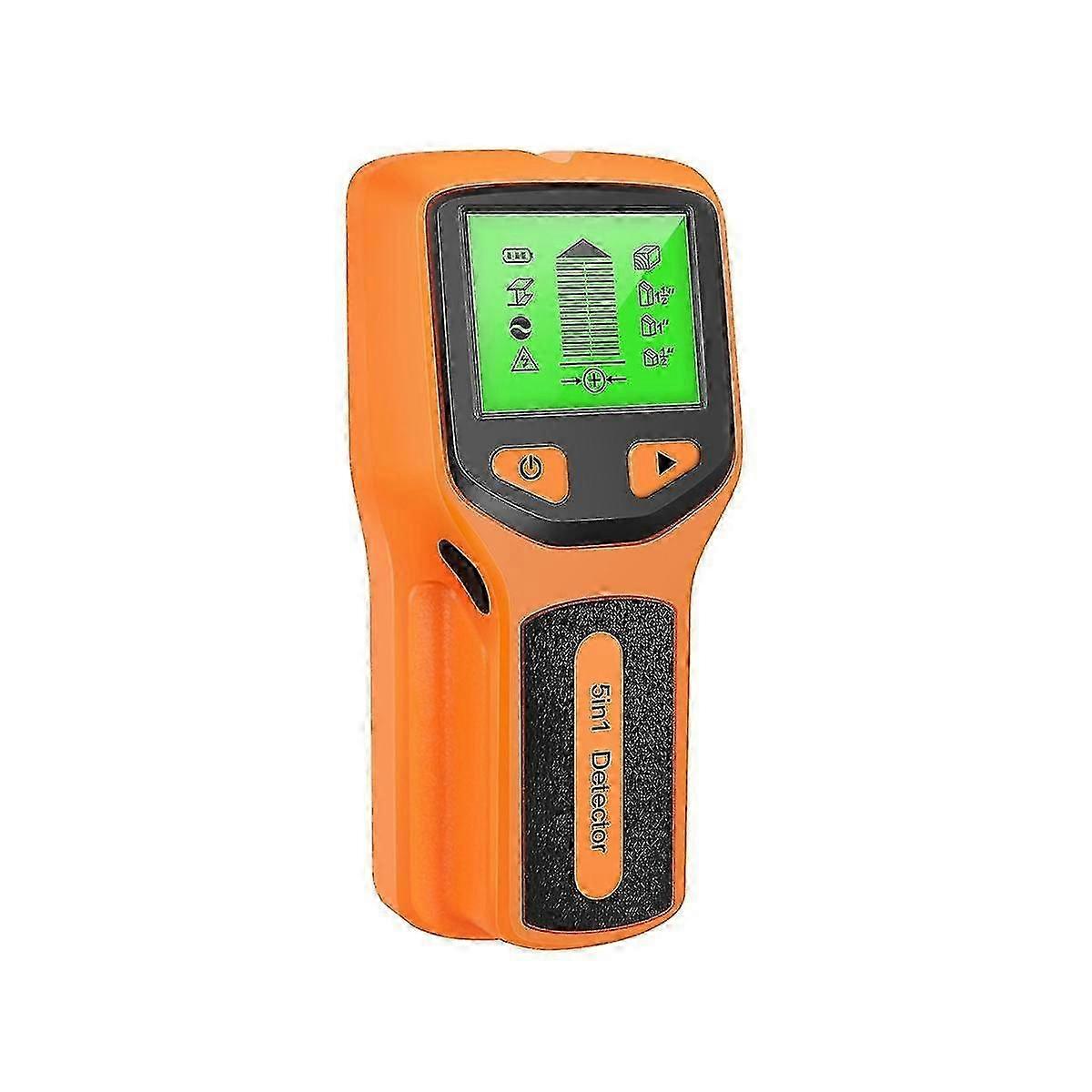 5 in 1 Muurscanner Stud Detector Digitale Handheld Muur Detector PVC Waterpijp Metaalzoeker Scanne