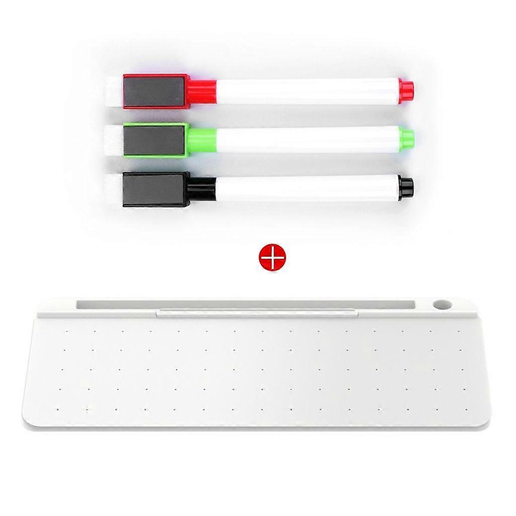 Computer Desktop Keyboard Whiteboard Writing Board Portable Office Storage Box