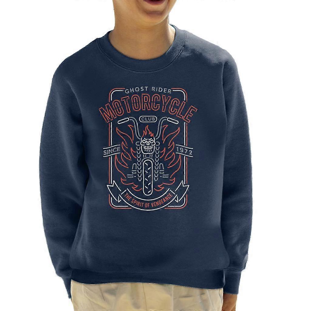 Marvel Ghost Rider Motorcycle Club Kid's Sweatshirt