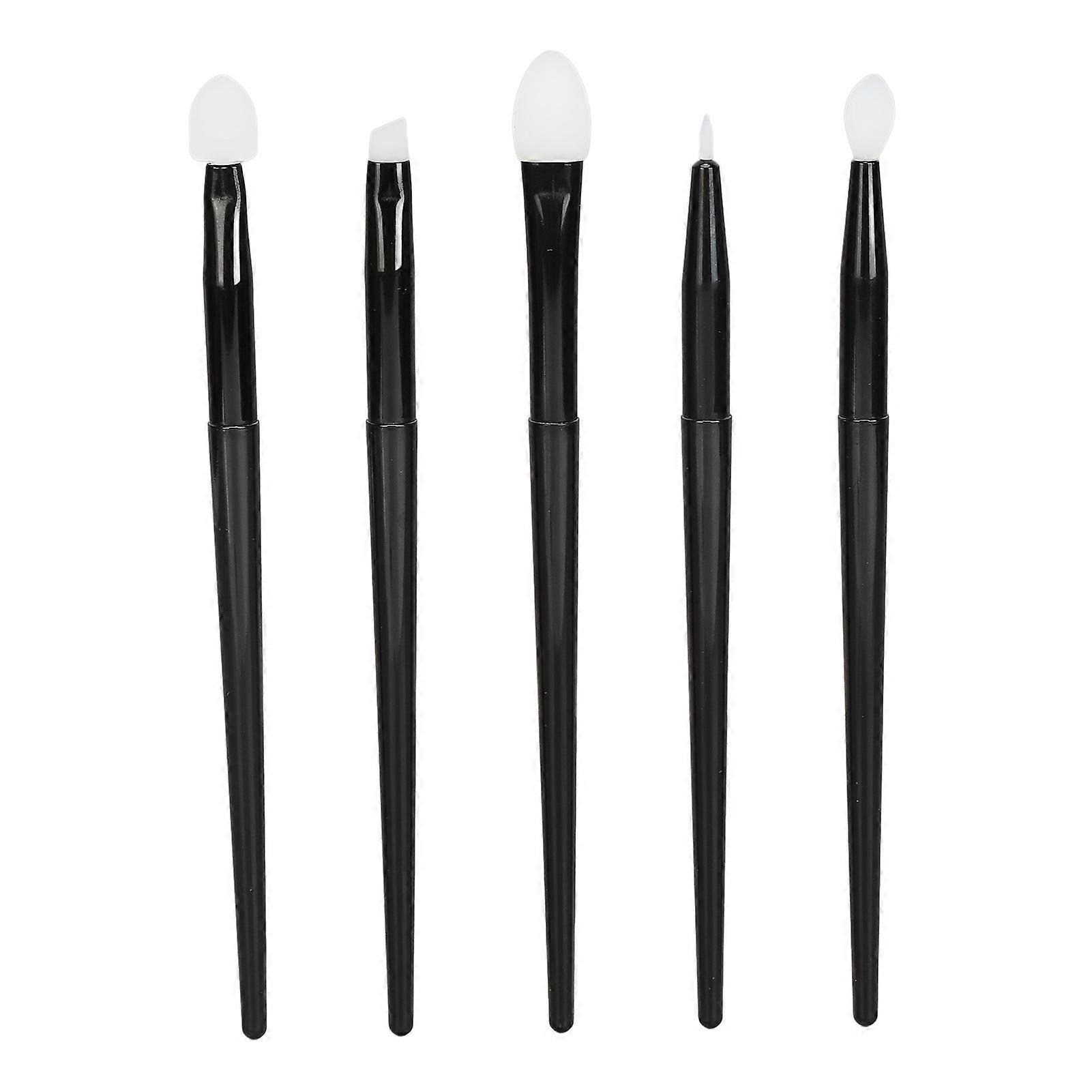 5PCS Set Makeup Brush Set Multifunctional Silicone Eyebrow Eye Lash Lip Makeup Brush