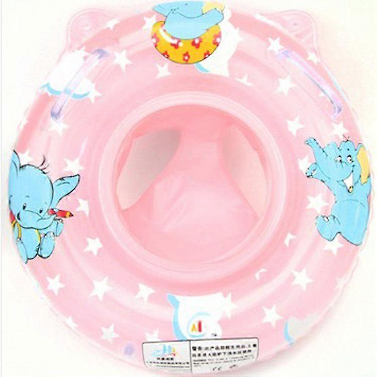 Pink baby buoy inflatable seat PVC material for safe deepening