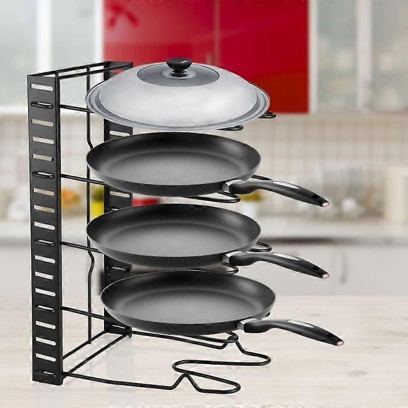 5 Layers Pot Rack Storage Holder Kitchen Tool-DRY