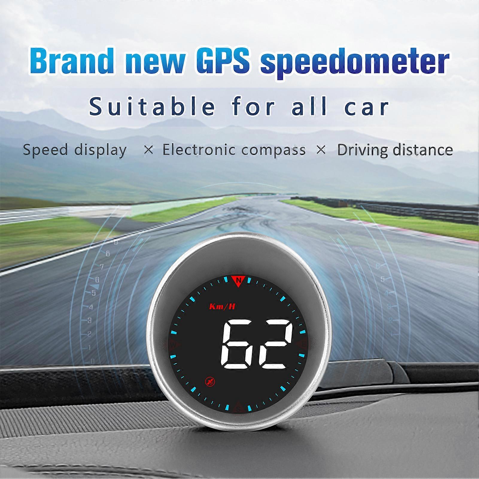 Digital speedometer for car with fatigue driving alarm