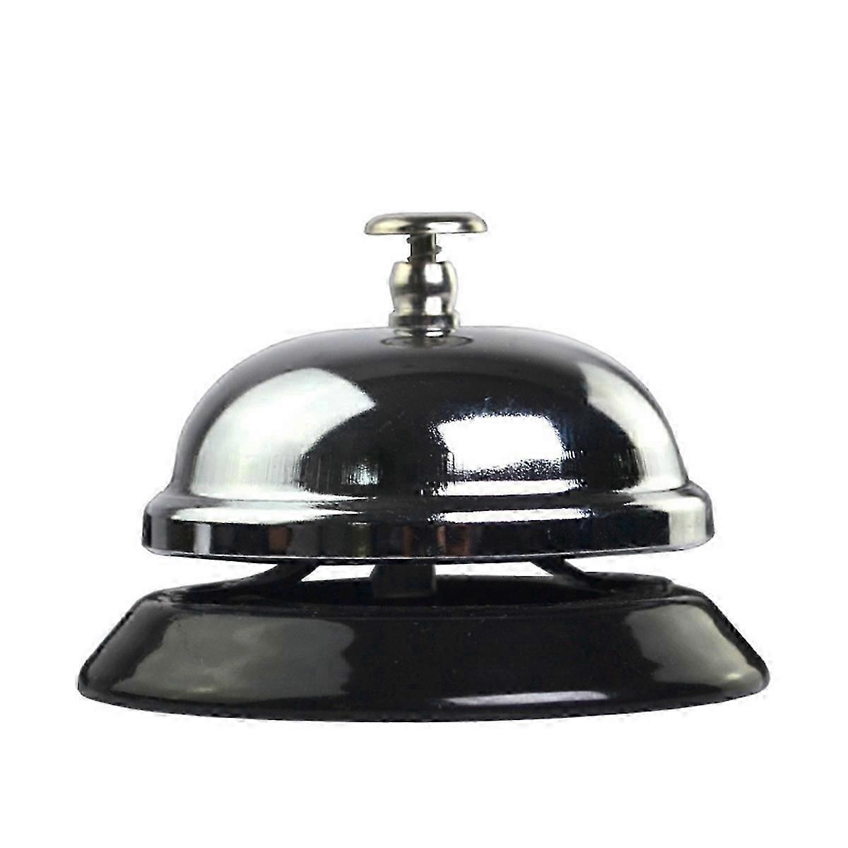1Pc Creative Hands Pressing Creative Service Bell Restaurant Call Bells Reception Customer Bell(Silver)