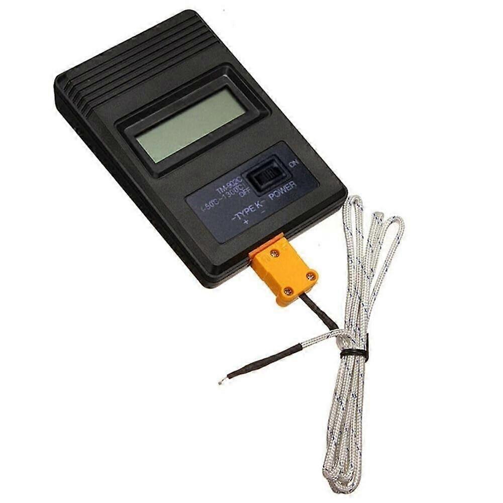 Digital Thermometer Probe Part 50°C to 1300°C Temperature Gauge Clear LCD Display Compatible Tool Accessory