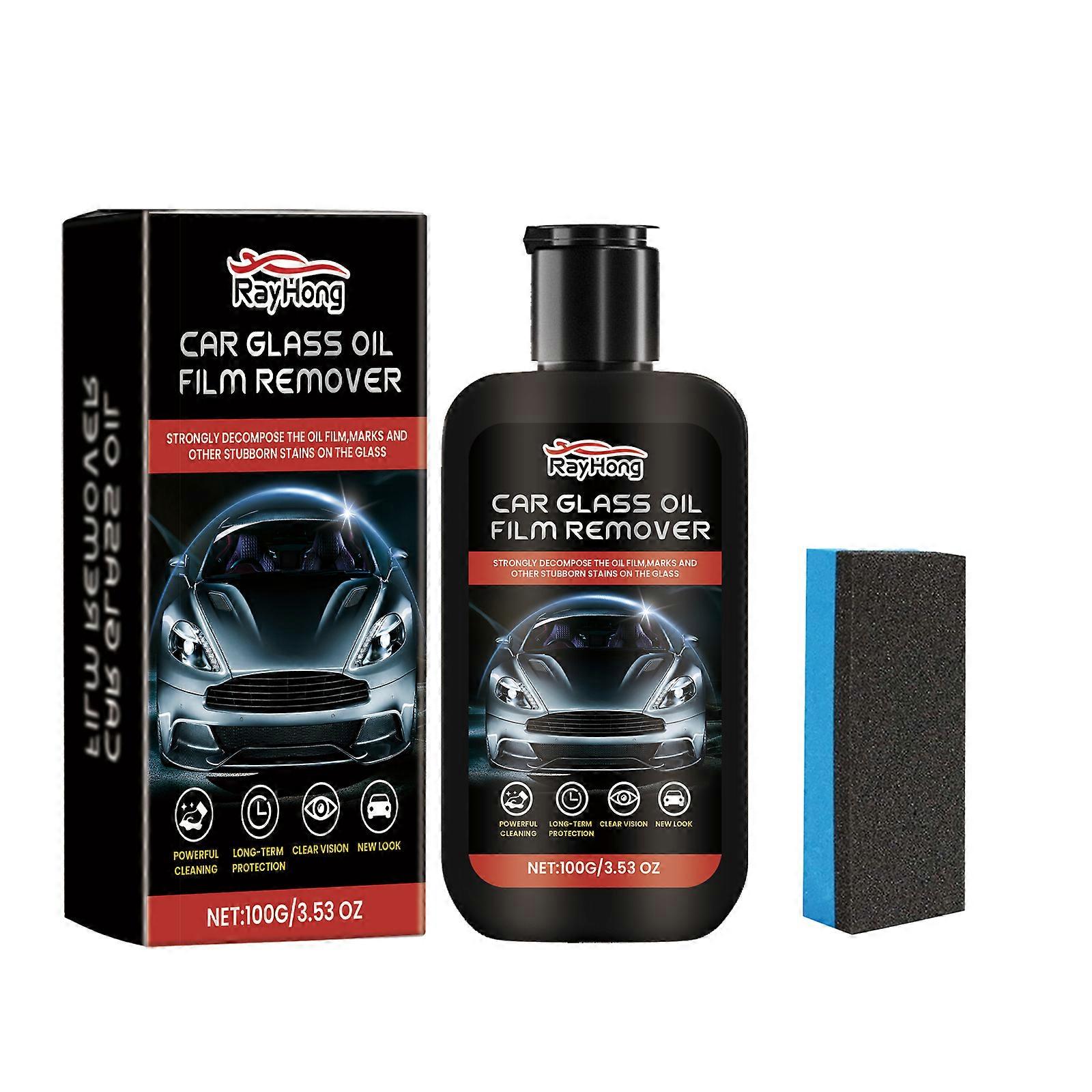 Rayhong Automotive Windshield Glass Oil Film Paste Automotive Glass Cleaning And Degreasing Agent Com função à prova d'água e resistente à chuva