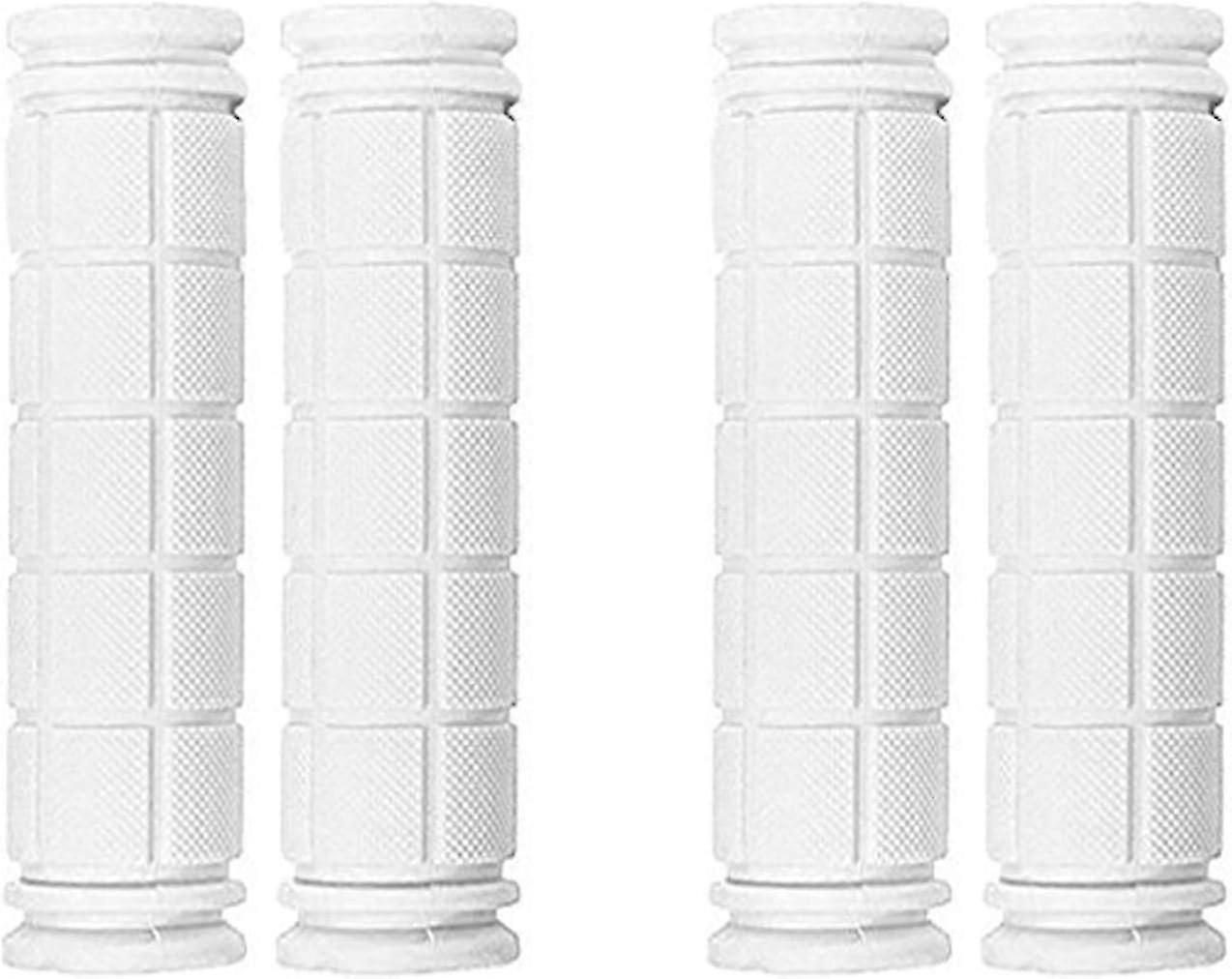 Bicycle Handle Bar Grips Colorful Rubber Mushroom Grips for BMX/MTB Bikes (2 Pairs)
