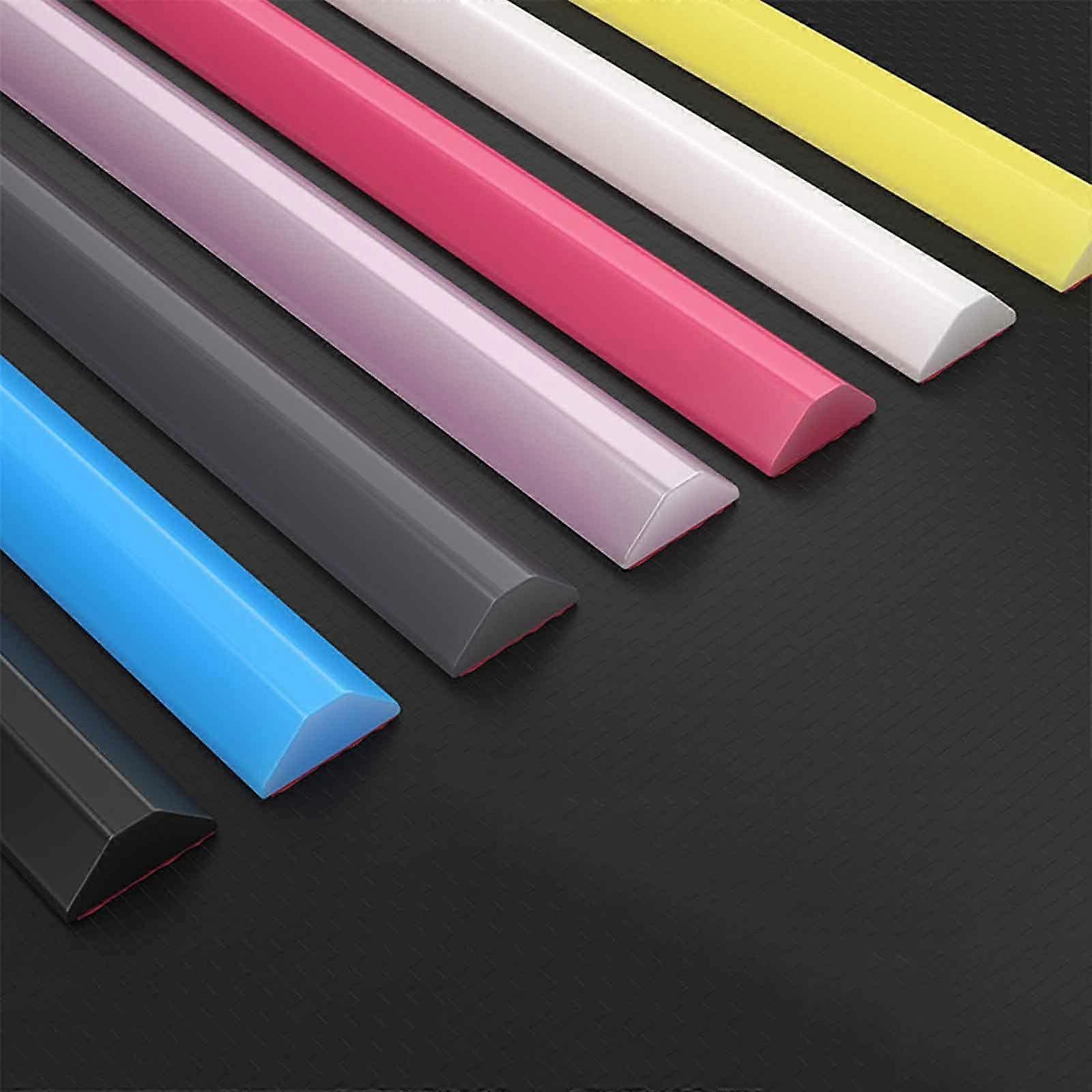 Collapsible Shower Threshold Water Dam - Self-Adhesive Waterproof Barrier, Clear 70cm for Wet and Dry Separation