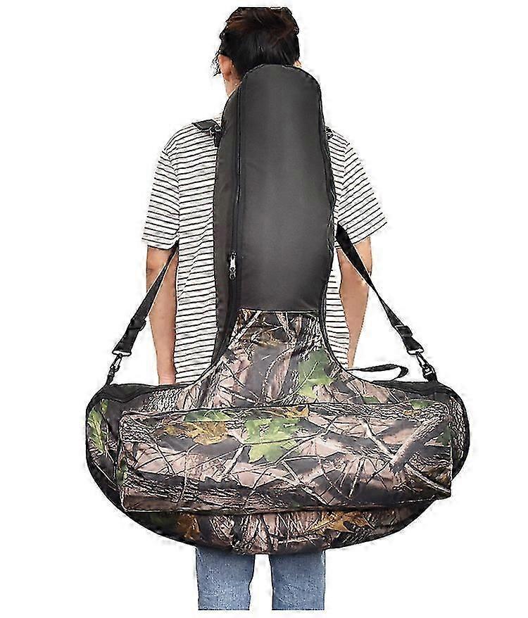 Archery camouflage T Shaped Crossbow Bag Case Backpack Pouch bow Storage bag Arrow Quiver for Hunting Shooting Crossbow Dropship