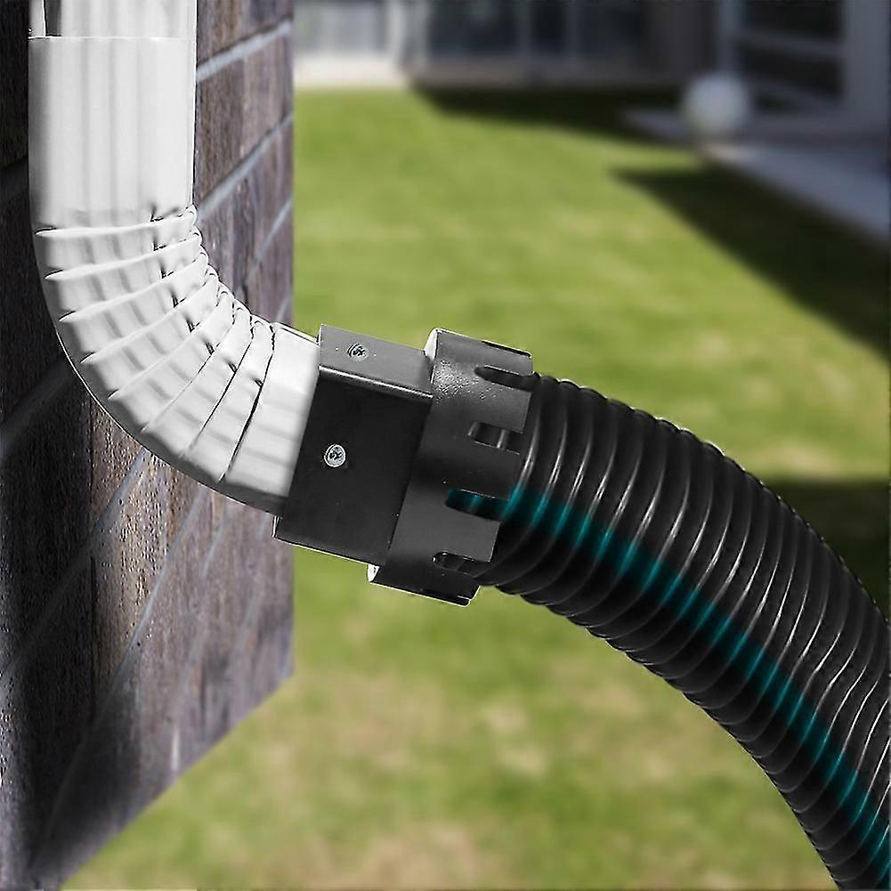 Mit Schraub Fallrohr Adapter Regenrinne PVC Abflussrohr Fit 3 oder 4