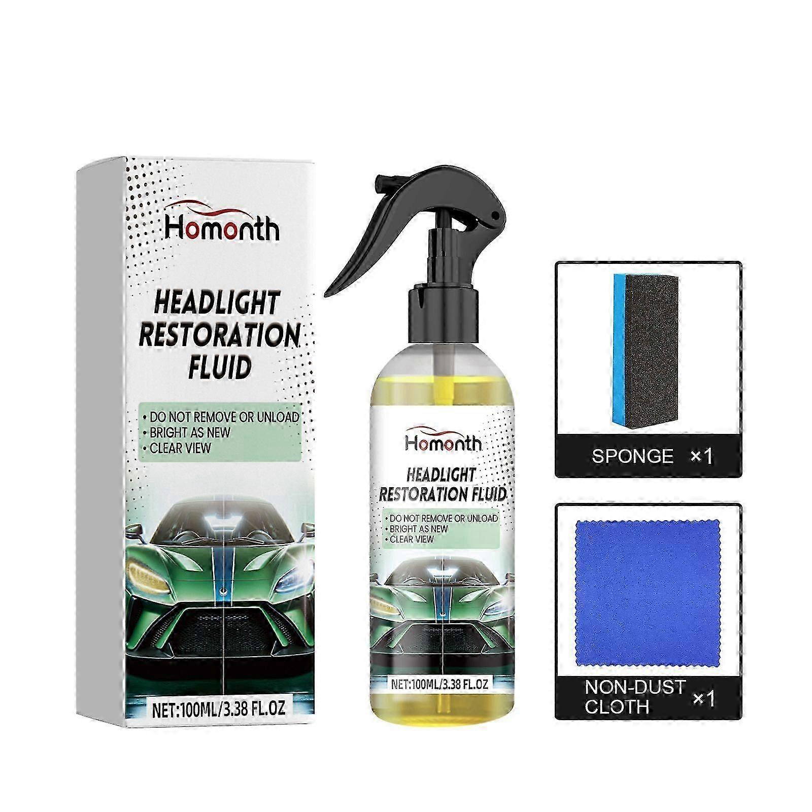 Headlight Restoration Fluid