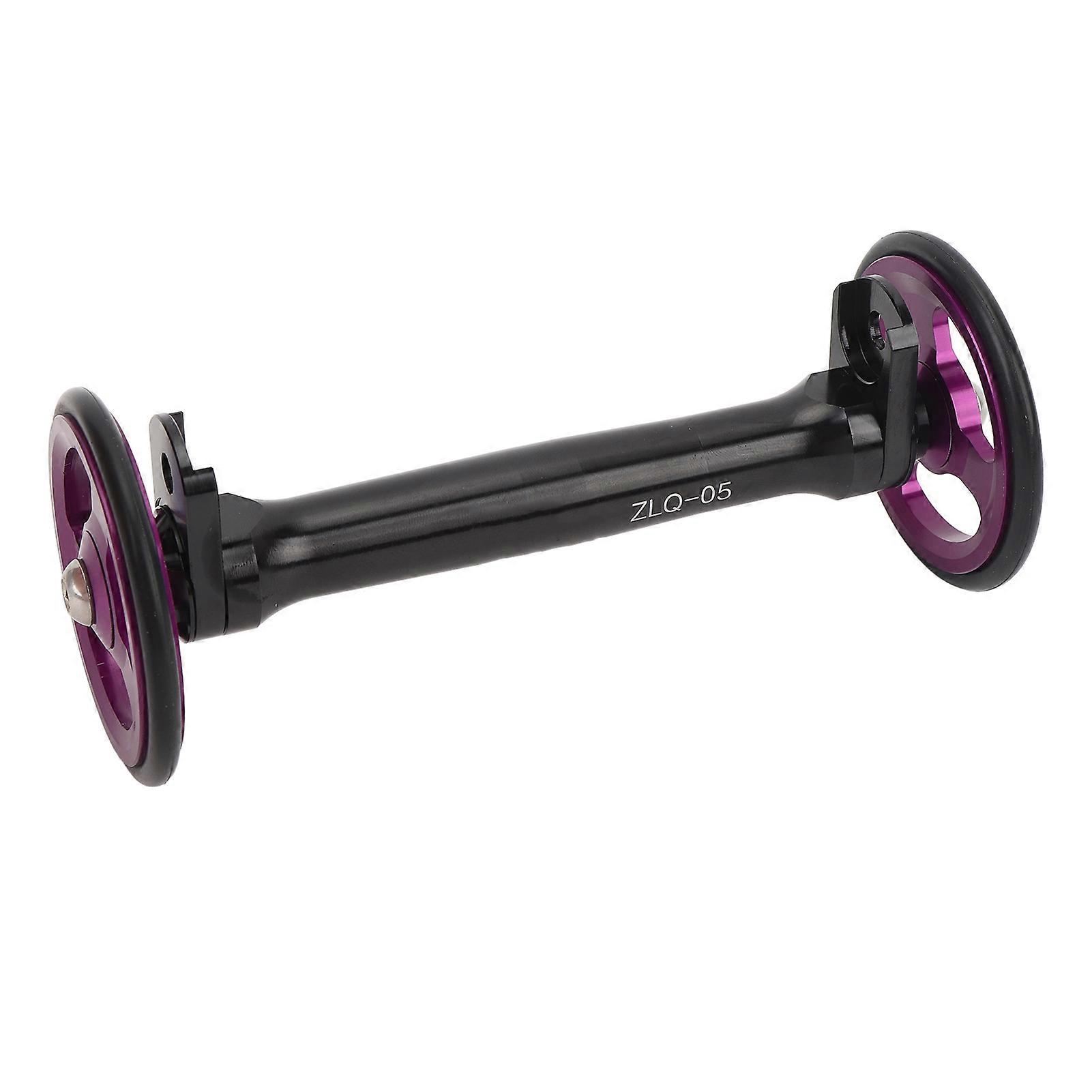 Fällbar Cykelhjulsförlängare Aluminiumlegering Höghållfast Lättvikt Lätt Hjul Förlängningsstång för 3Sixty 