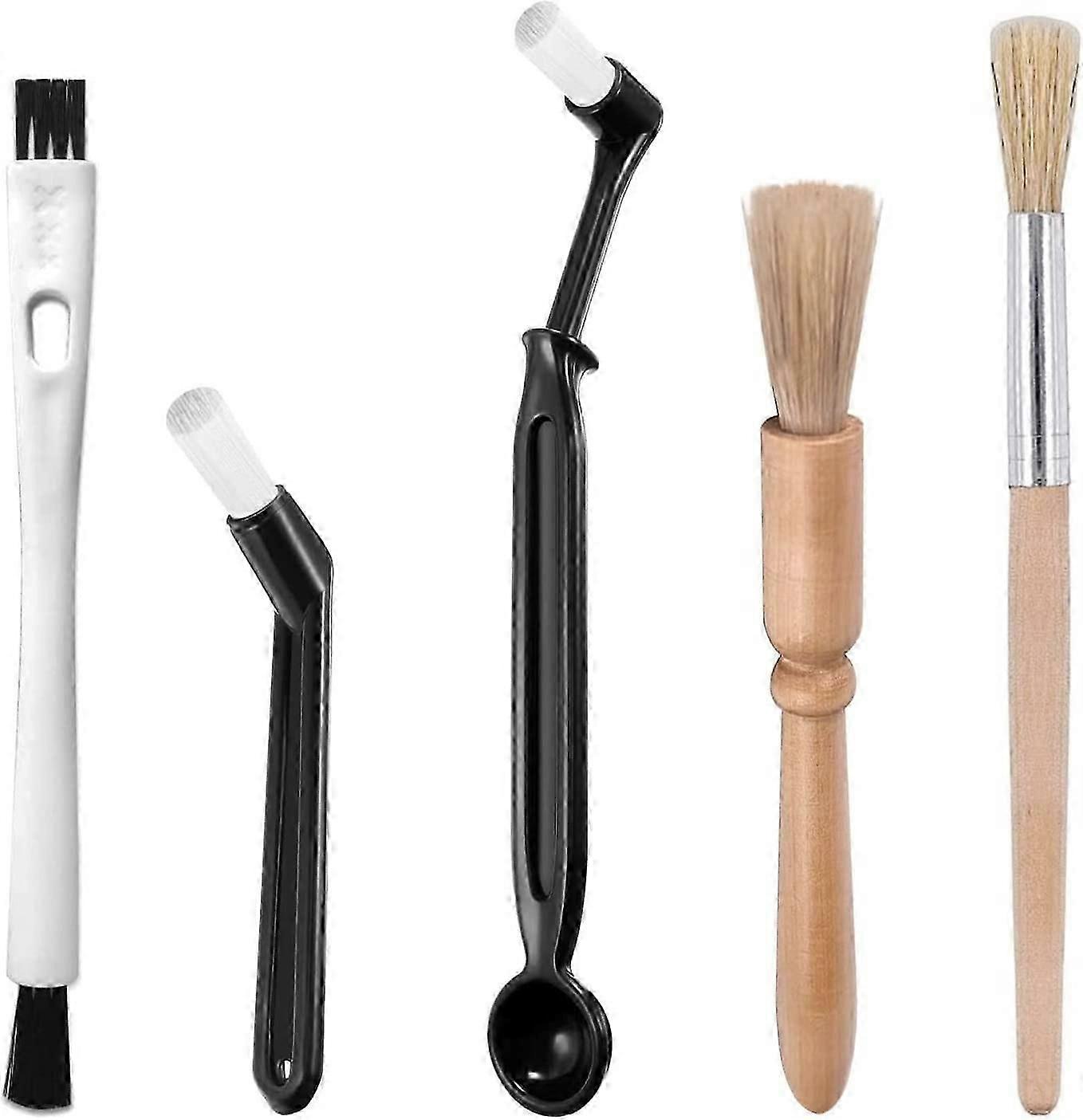 5-piece coffee machine cleaning set, coffee grinder brush, coffee brush set