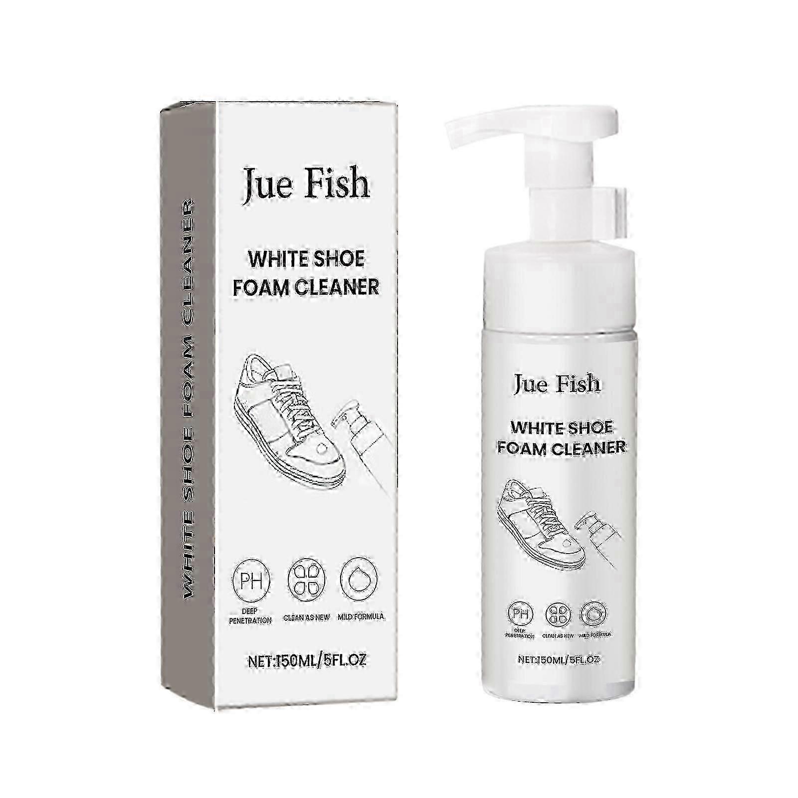 White Shoe Foam Cleaner Cleans And Removes Stains And Brightens Multi-Functional Shoe Polish Foam Cleaner
