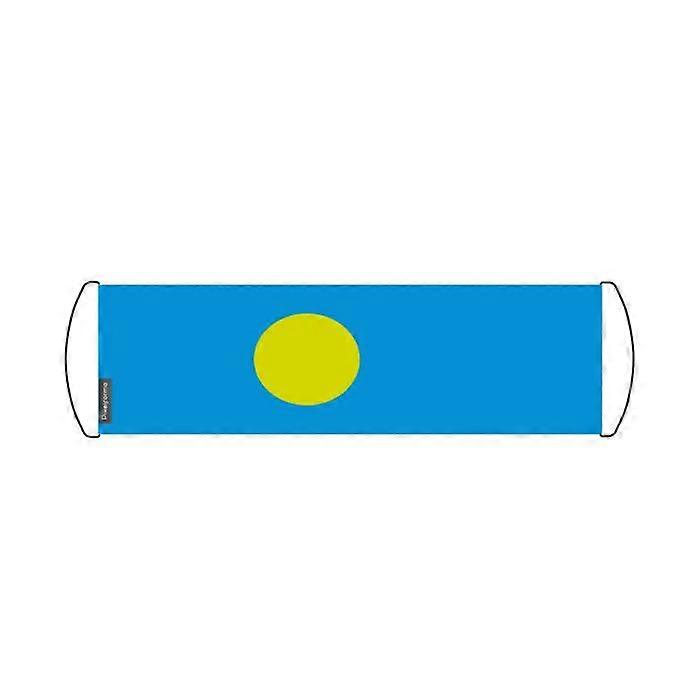 Flag - Palau - 24 x 70 cm - Polyester - Waterproof - Double-sided