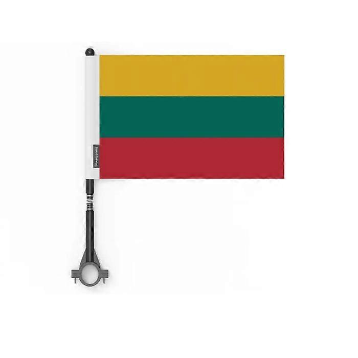 Flag - Lithuania - 14 x 21 cm - 50 pieces - Polyester - Double-sided print