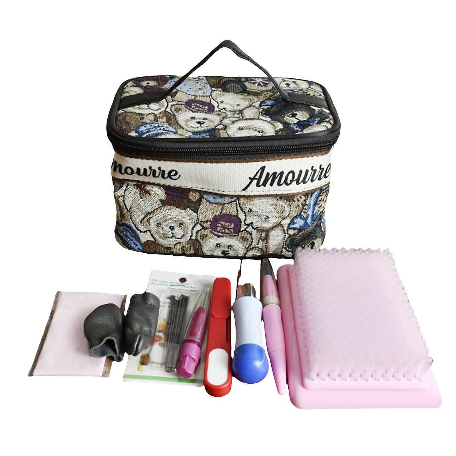 Needle Felting Tool Needle Felting Kits Needle Felting Starter Kits Easy to Use Felt Needle Set for Craft Projects Multicolor