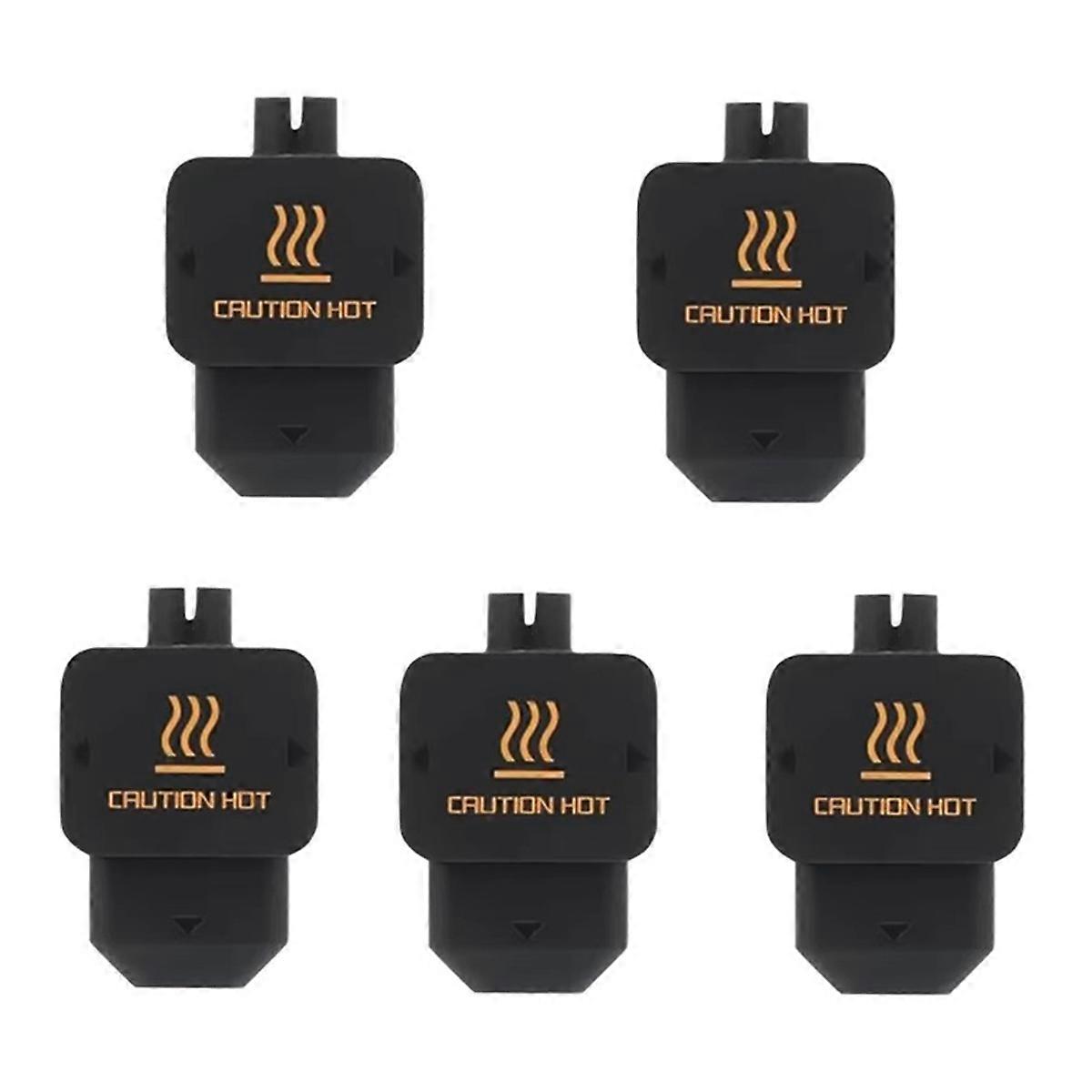 Silicone Protective Sleeve for H2D Hotend Silicone Cover for Bambu H2D 3D Printer Accessories 5PCS