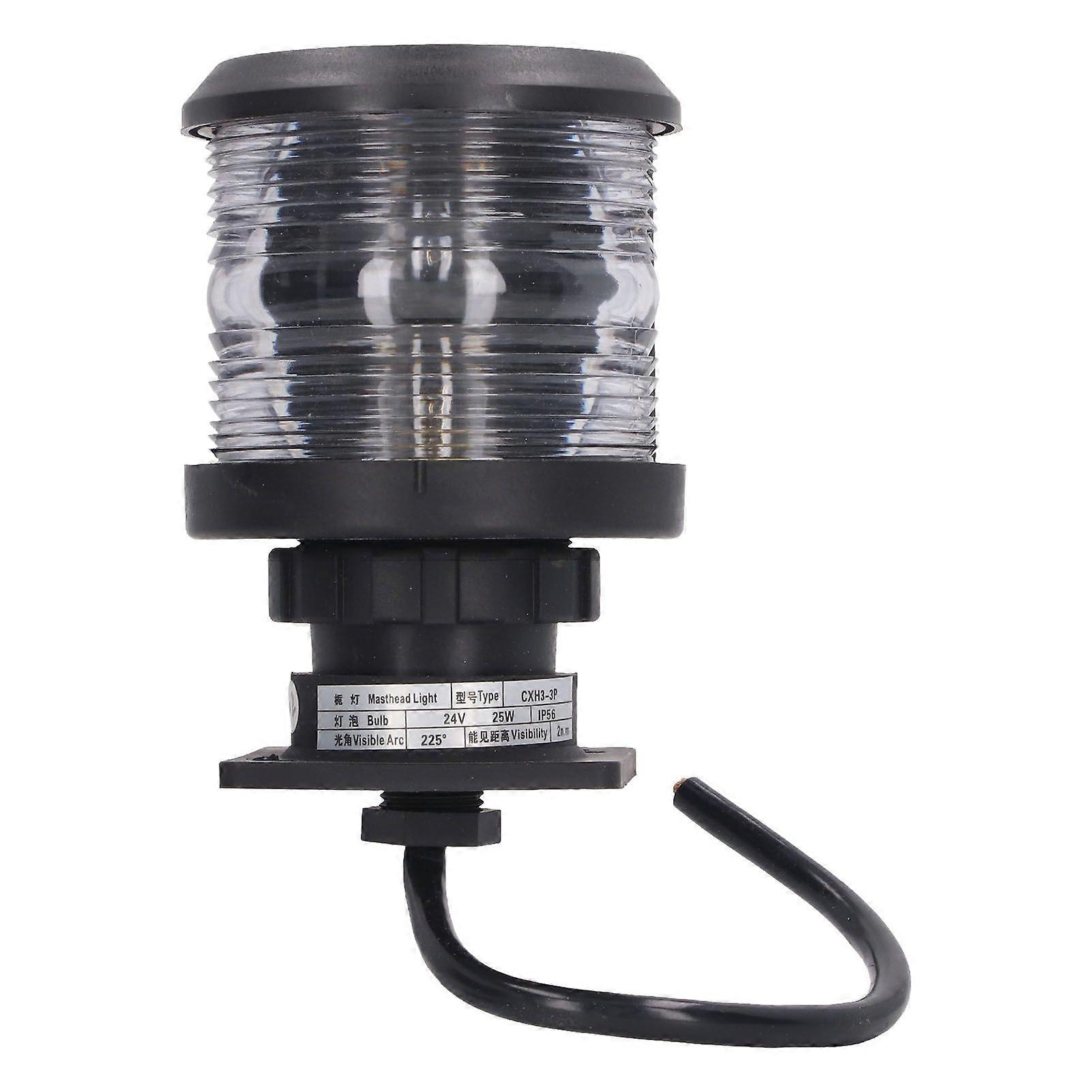 2025 Latest Model 25W LED Marine Navigation Boat Light 2n.m Visibility All