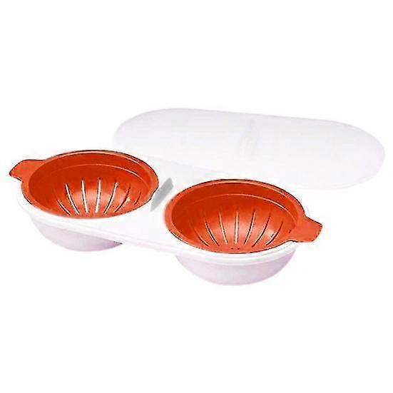 Robust 2-Cavity Egg Cooker for Effortless Clean Cooking