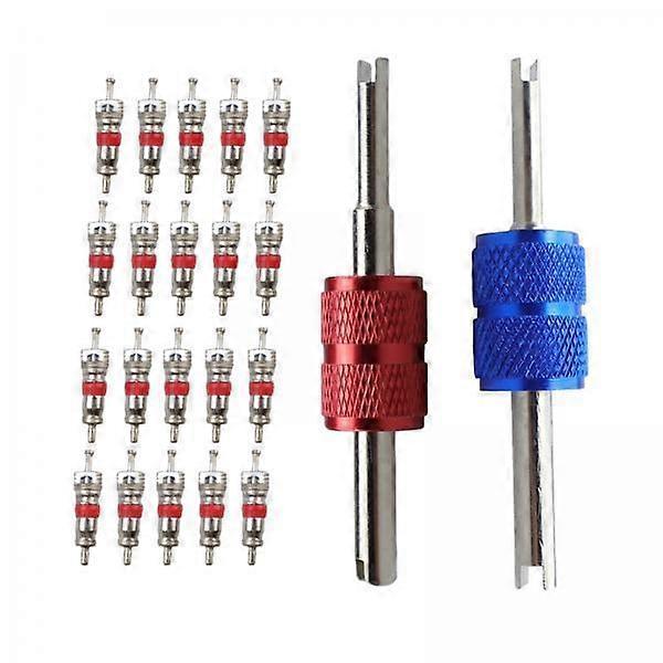 5x Tire Valve Core Remover Tools, Valve Core Remover Installer Tool, Removal