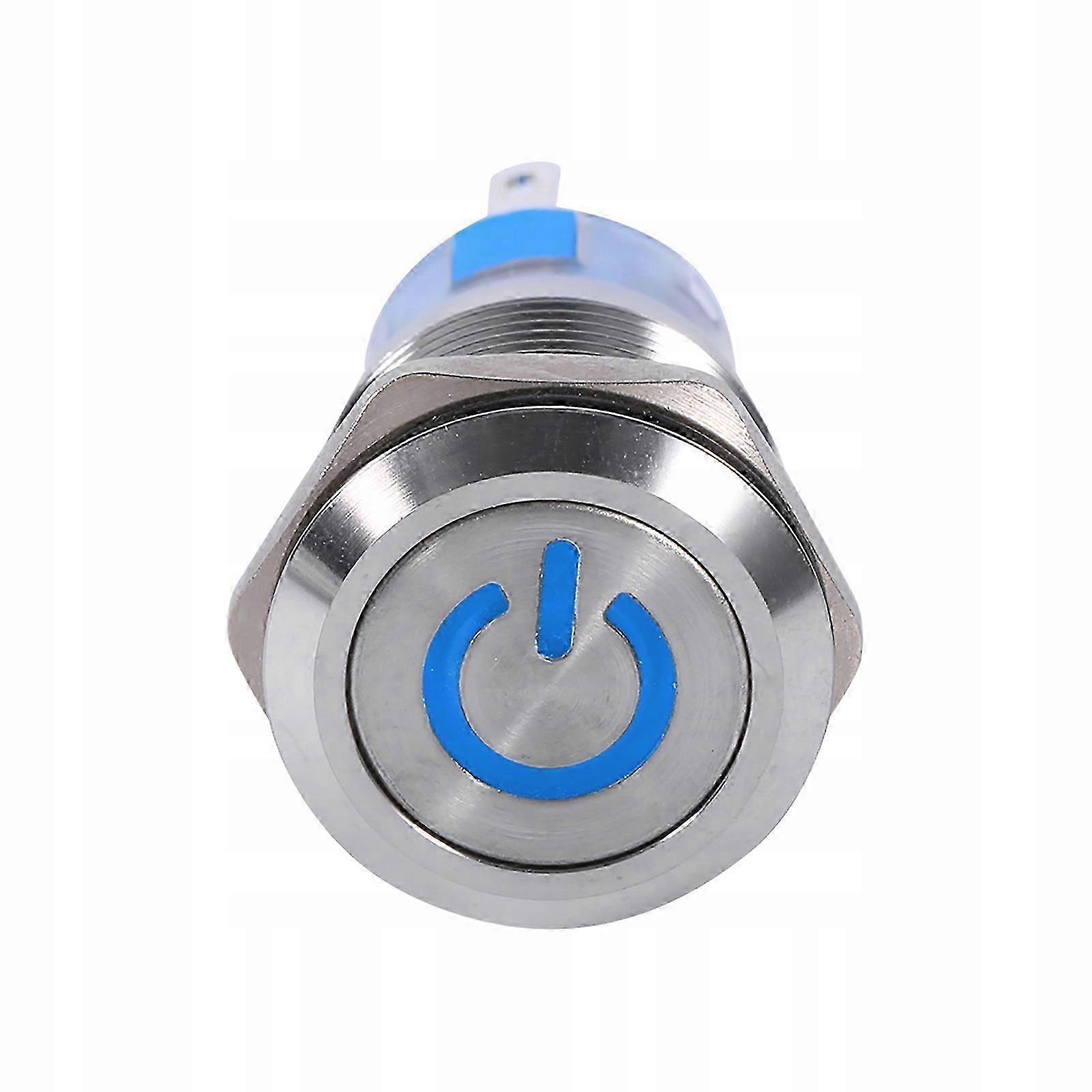 19mm 12v-24v led push button switch p