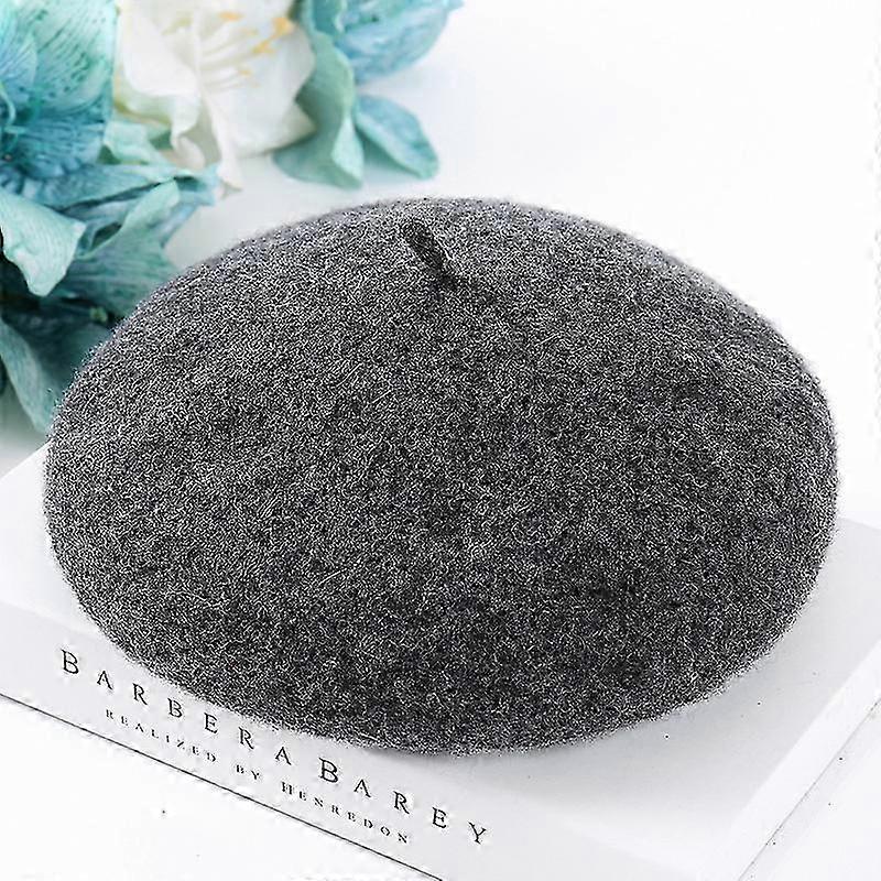 Breathable Wool Beret Hat for Autumn and Winter