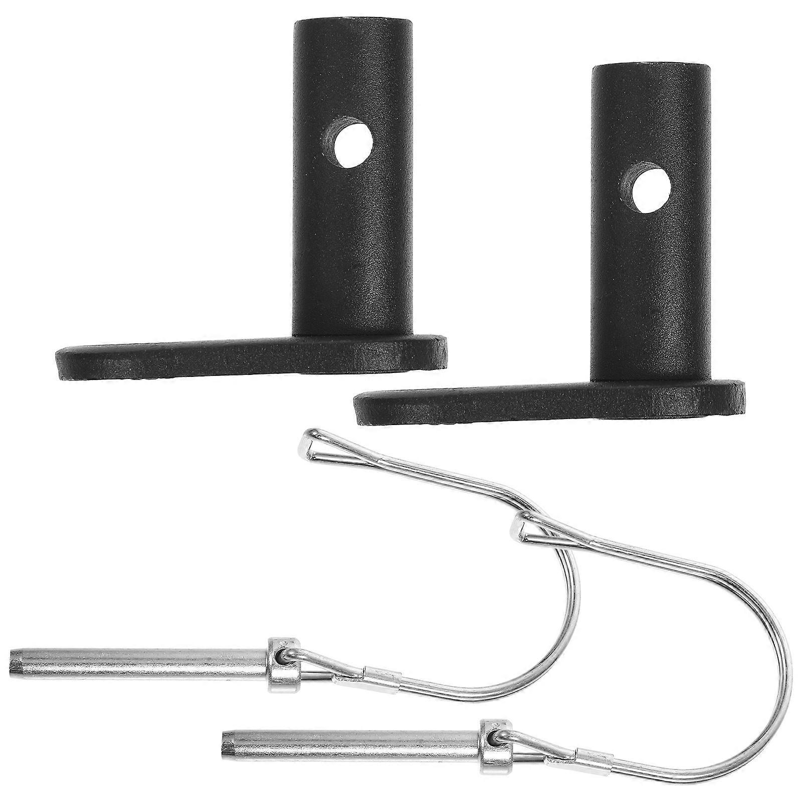 2pcs Cycling Adapter Trailer Coupler for Pet Strollers & Bikes – Fit, Easy Installation, Secure & Stable Bike Trailer Accessory