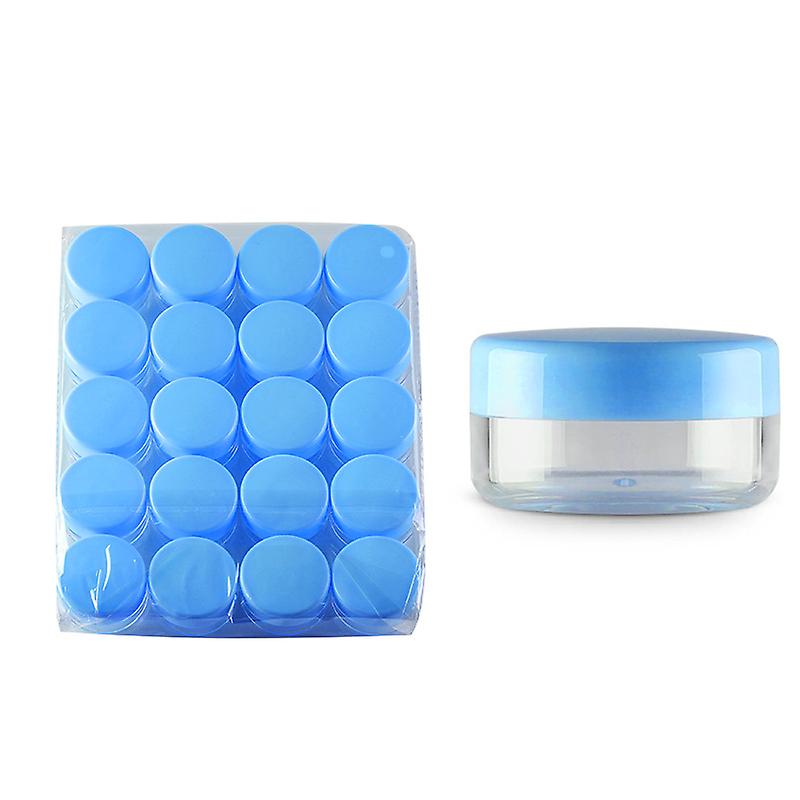 35pcs Empty Cosmetic Jar Bottle 3/5g Container Box Fishhook Case