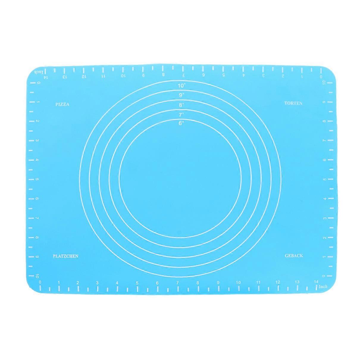 Silicone Non Stick Baking Mat Baking Mat With Measurements For Home Cooks Non Stick Kneading Rolling Shaping Bread 30 00X40 00X0 80Cm 1Set