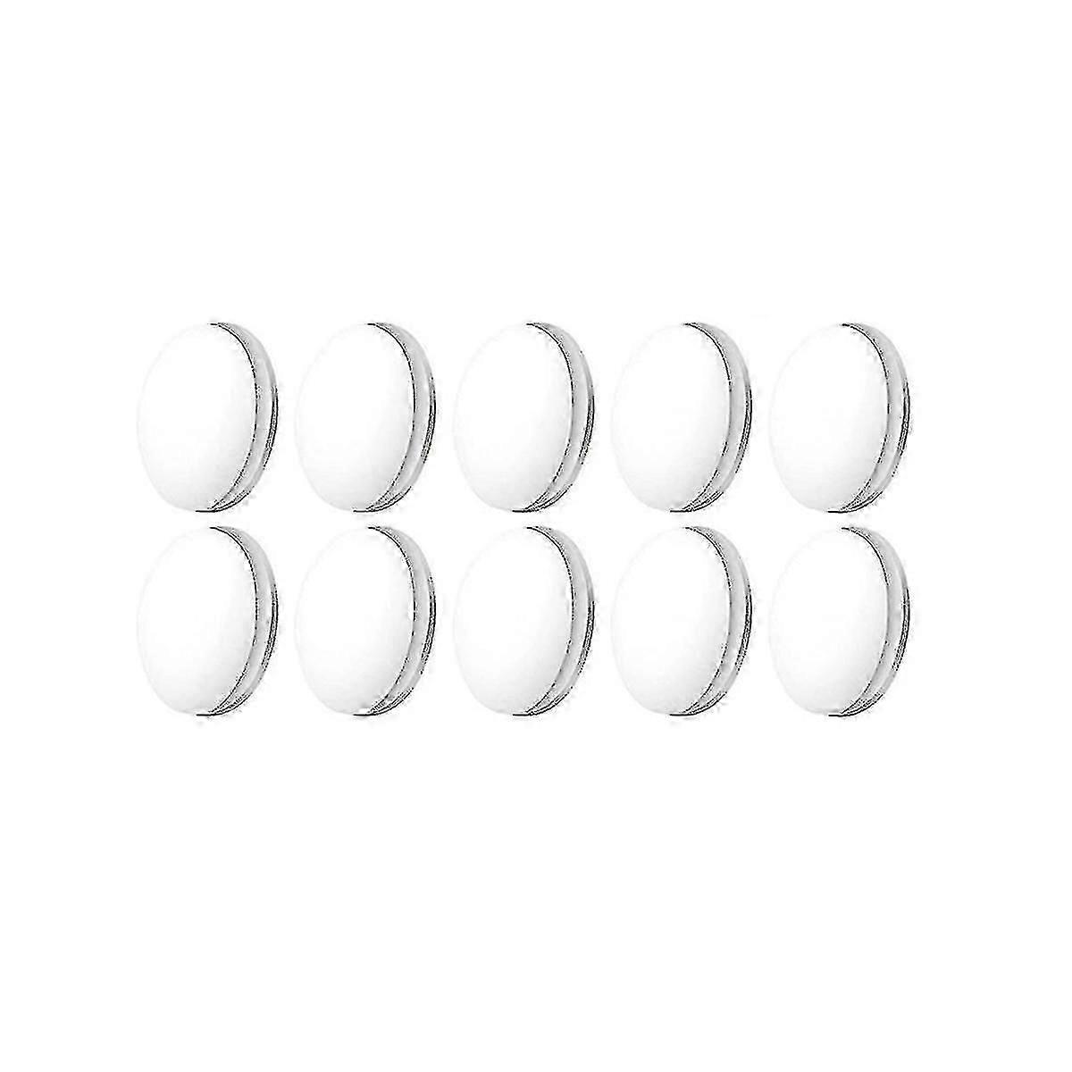 10pcs Magnetic Curtain Weights Drapery Weights Magnet Shower Curtain Weights Bottom For Tablecloth Curtain,white-m.2246