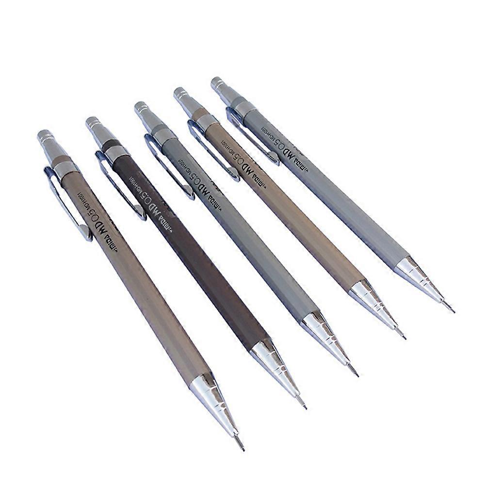 Students Mechanical Pencils Mechanical Pencil Set Heavy Duty Writing Drawing Drafting 0.7MM Metal 15Pcs
