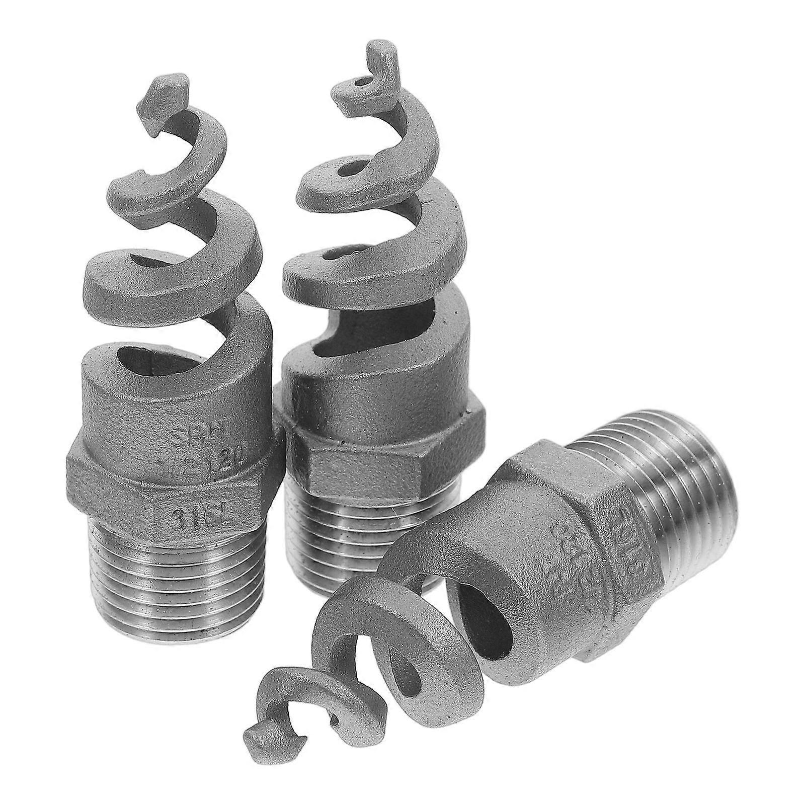 Spiral Cone Atomization Nozzle For Industrial Use And 3Pcs