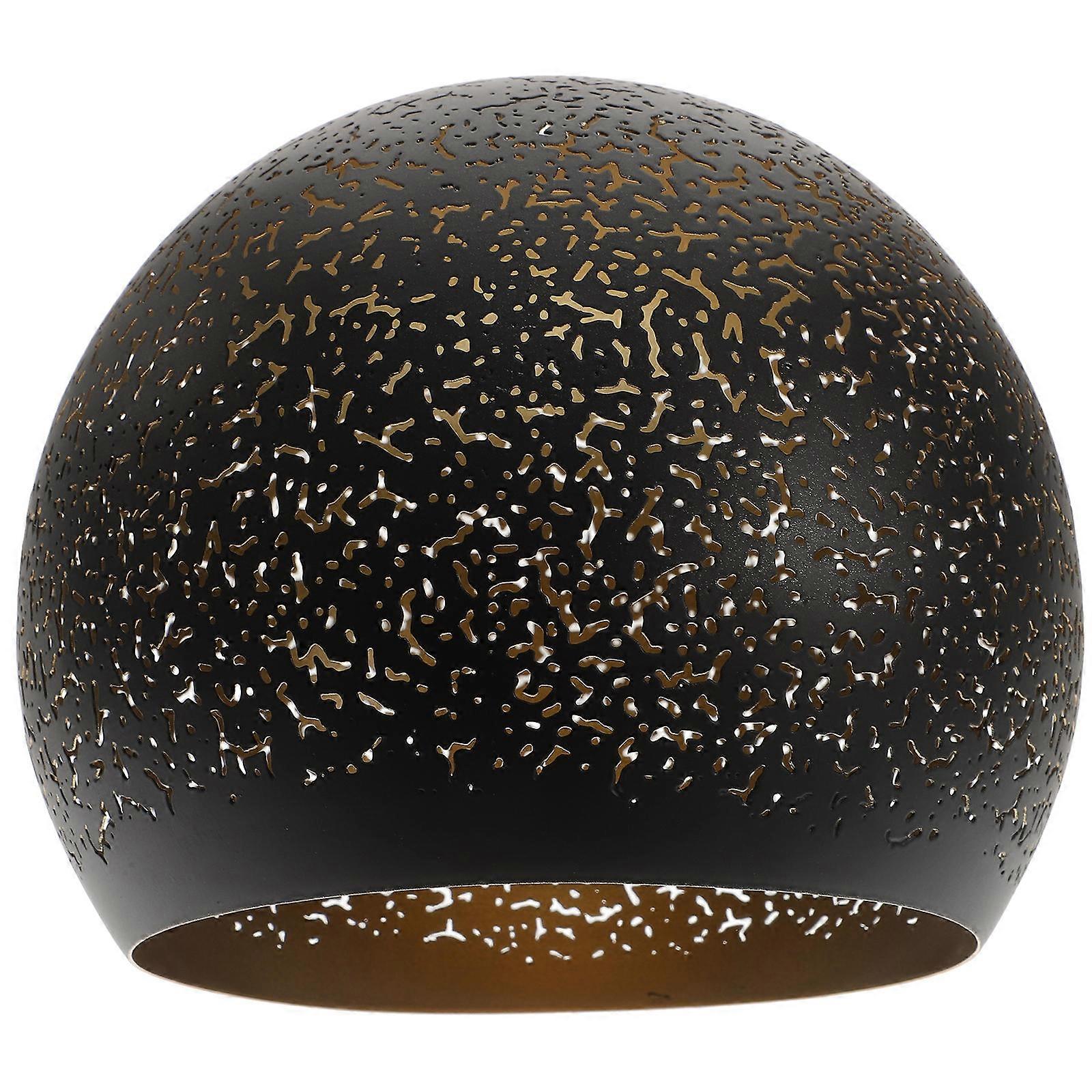 Elegant Hollow Out Metal Lamp Shade Replacement for Chandelier and Pendant Lighting, Adds Unique Atmosphere with Softened Light