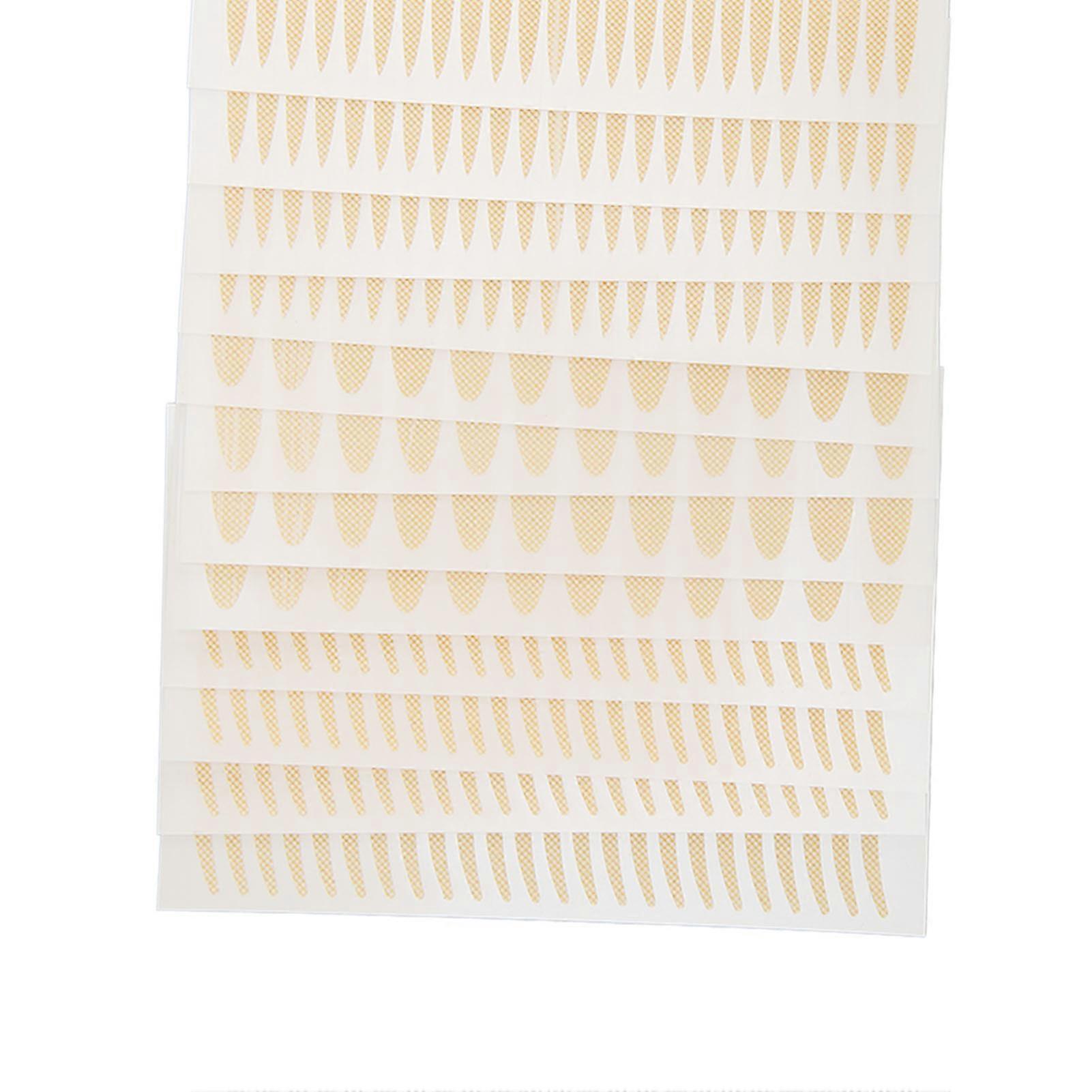 480 Pcs Double Eyelid Stickers, 3 Different Shapes, Strong Adhesive, Waterproof, Long Lasting