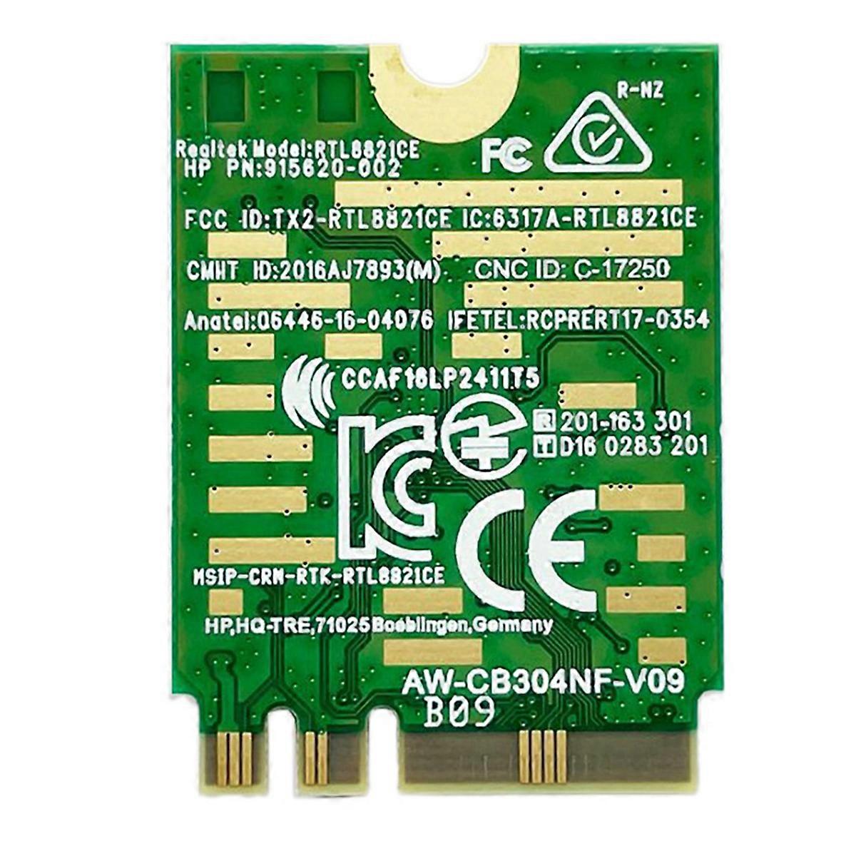 Dual Band Bluetooth 4.2 433Mbps 802.11AC Laptop IPC Network Card