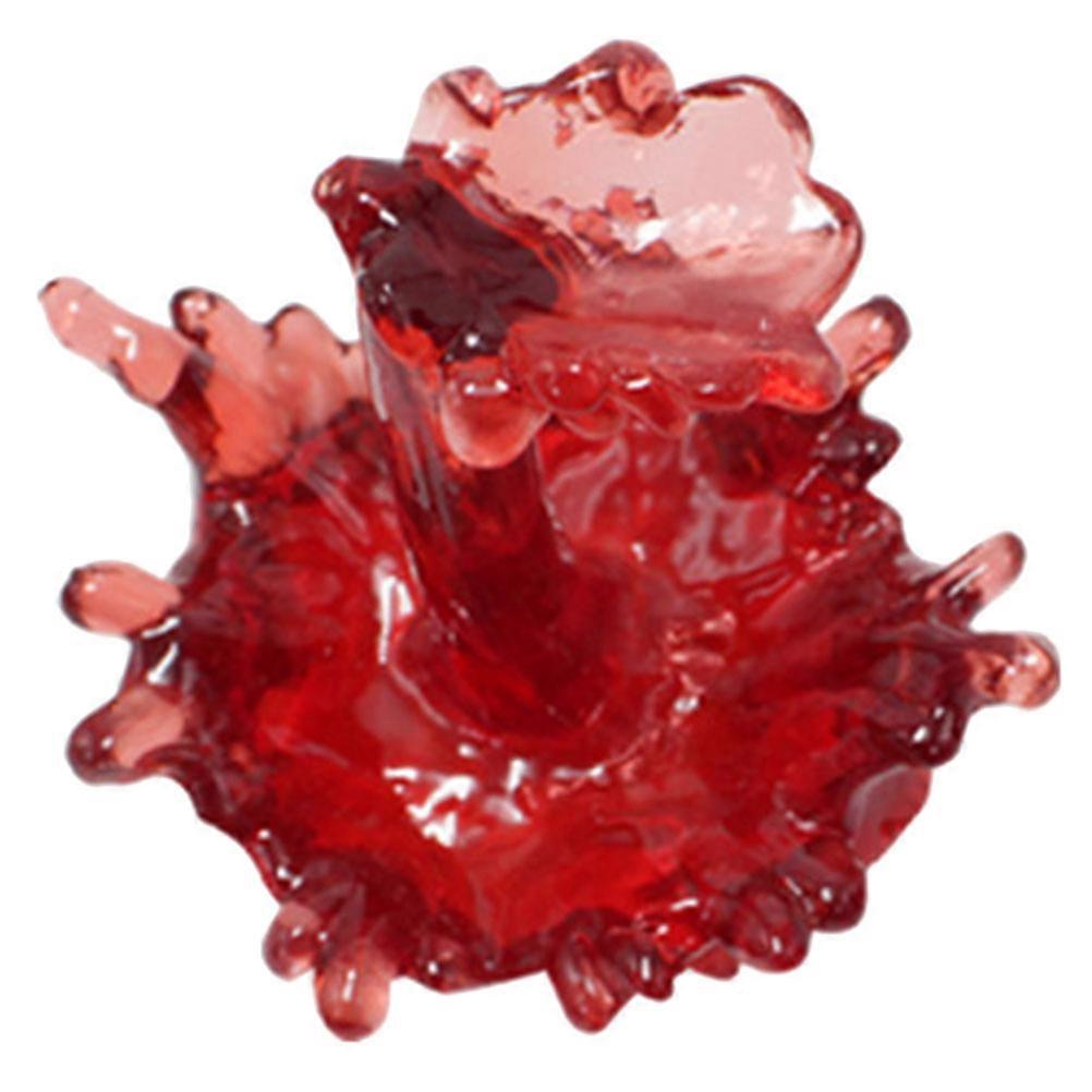 Water Storage Rack Red Holder Resin Inclined Design Home 1Pack