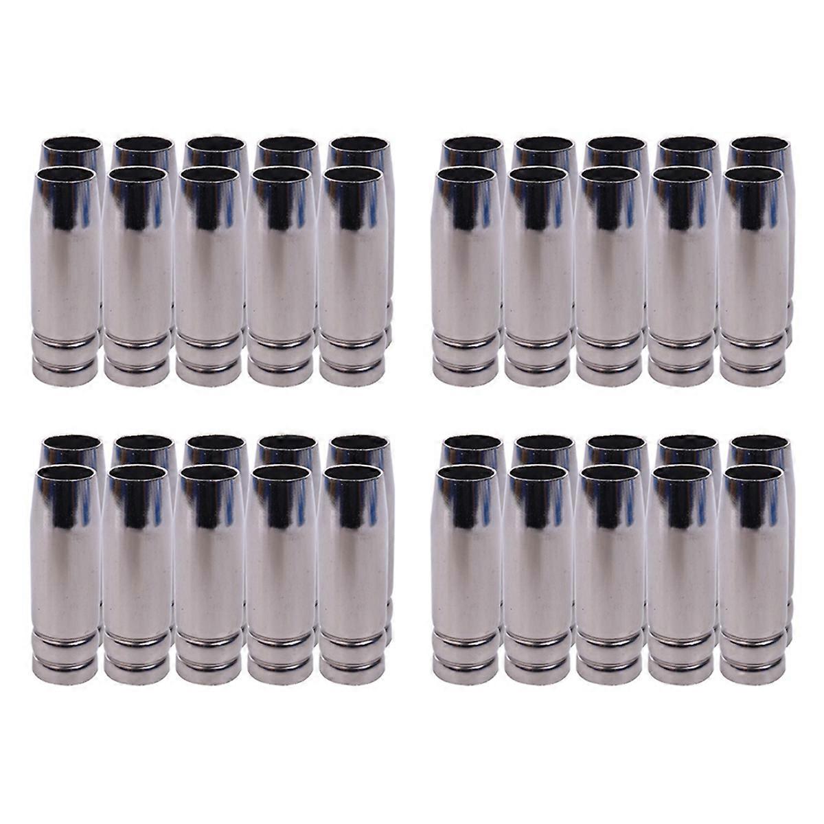 15Ak Gas Nozzle 10Pcs Mig Welding Torch Gas Nozzle Contact Tip