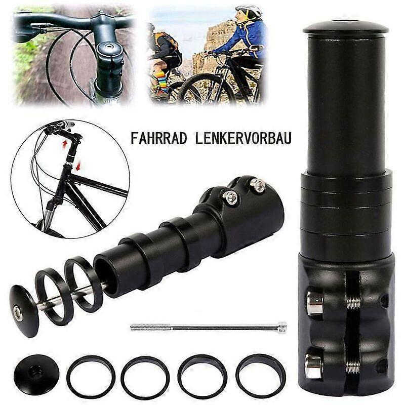 Bike Handlebar Stem Extender 121mm Fork Stem Extension