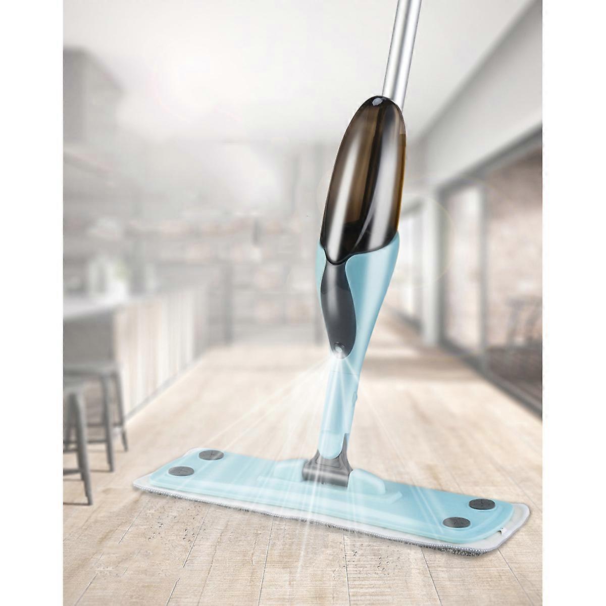 Floor Cleaning Mop Floor Spray Spraying 360 Degree Rotatable Professional Handle Home Users 126x40x13cm 1Set