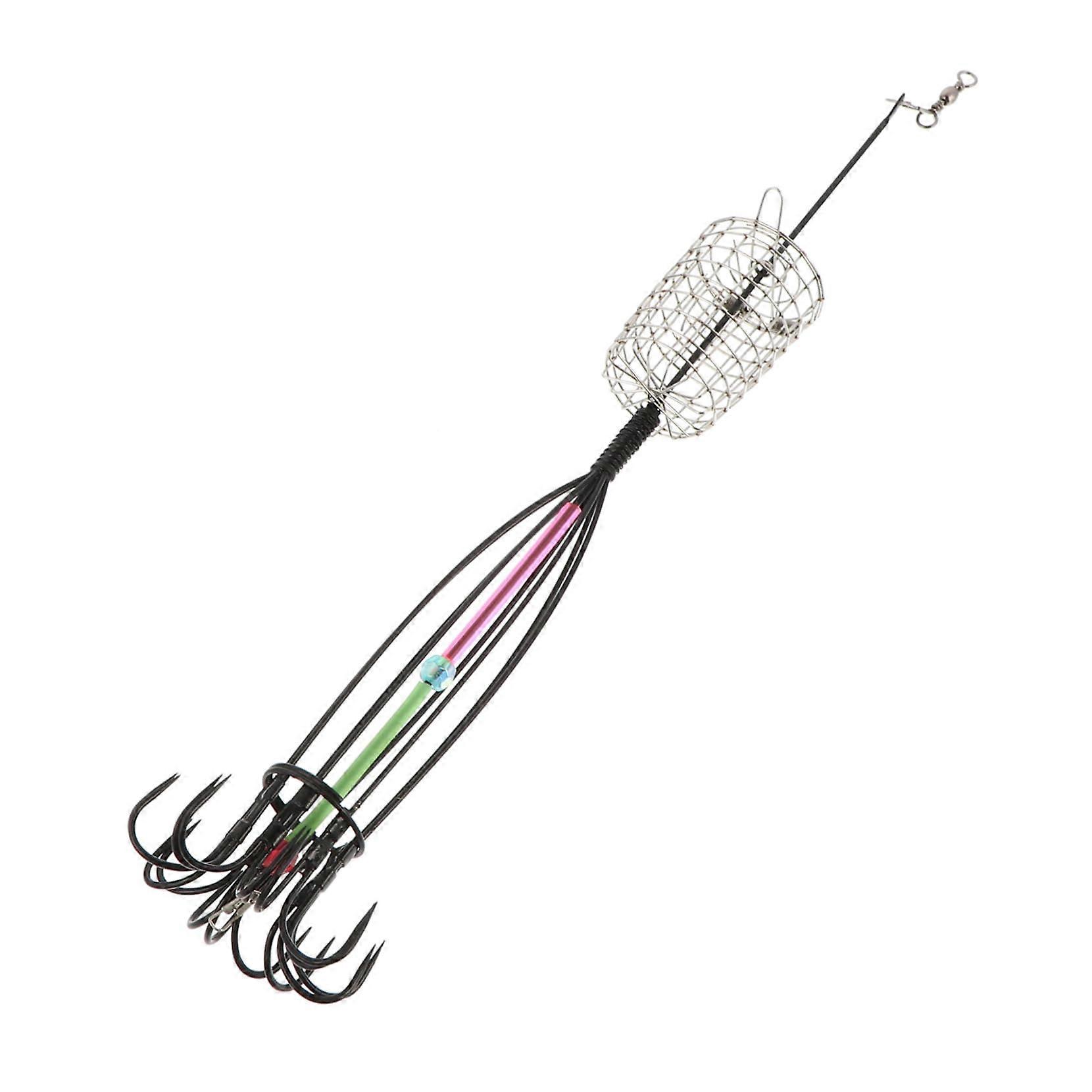 Köderkäfig Robust und Langlebig für Fischereifalle, Ideal für Stausee Seefischerei, Perfekte Köderkontrolle, 1 Stück