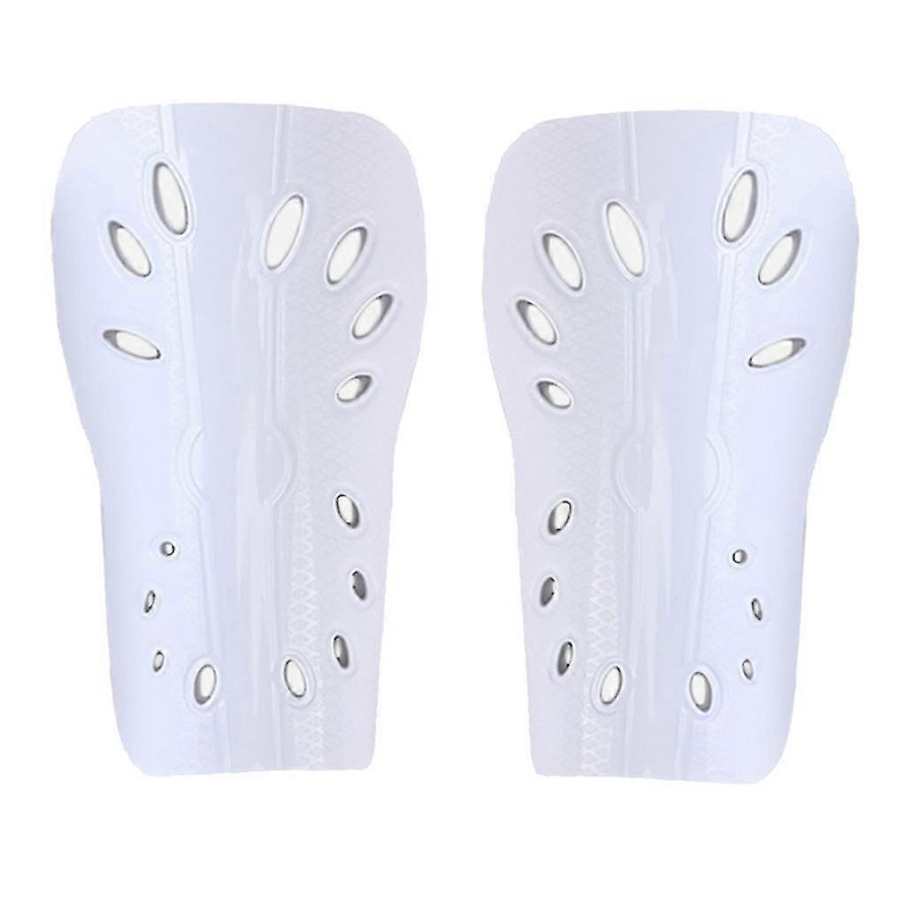 Ποδόσφαιρο Εκπαίδευση Shin Leg Guard Μαξιλάρια Ποδοσφαίρου Υποστήριξη Protector Equip Λευκό