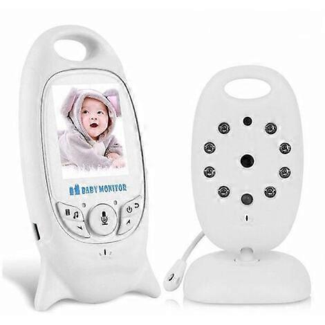 Bébé avec caméra, vidéo bébé, fonction interphone sans fil, caméra de surveillance numérique (mode veille, nig