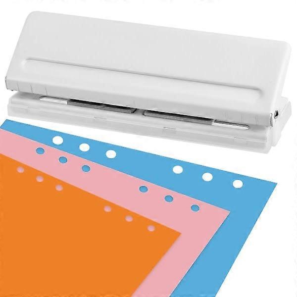 Adjustable Small Hole Puncher 6 Hole Punch, Capacity 6 Sheets/70g