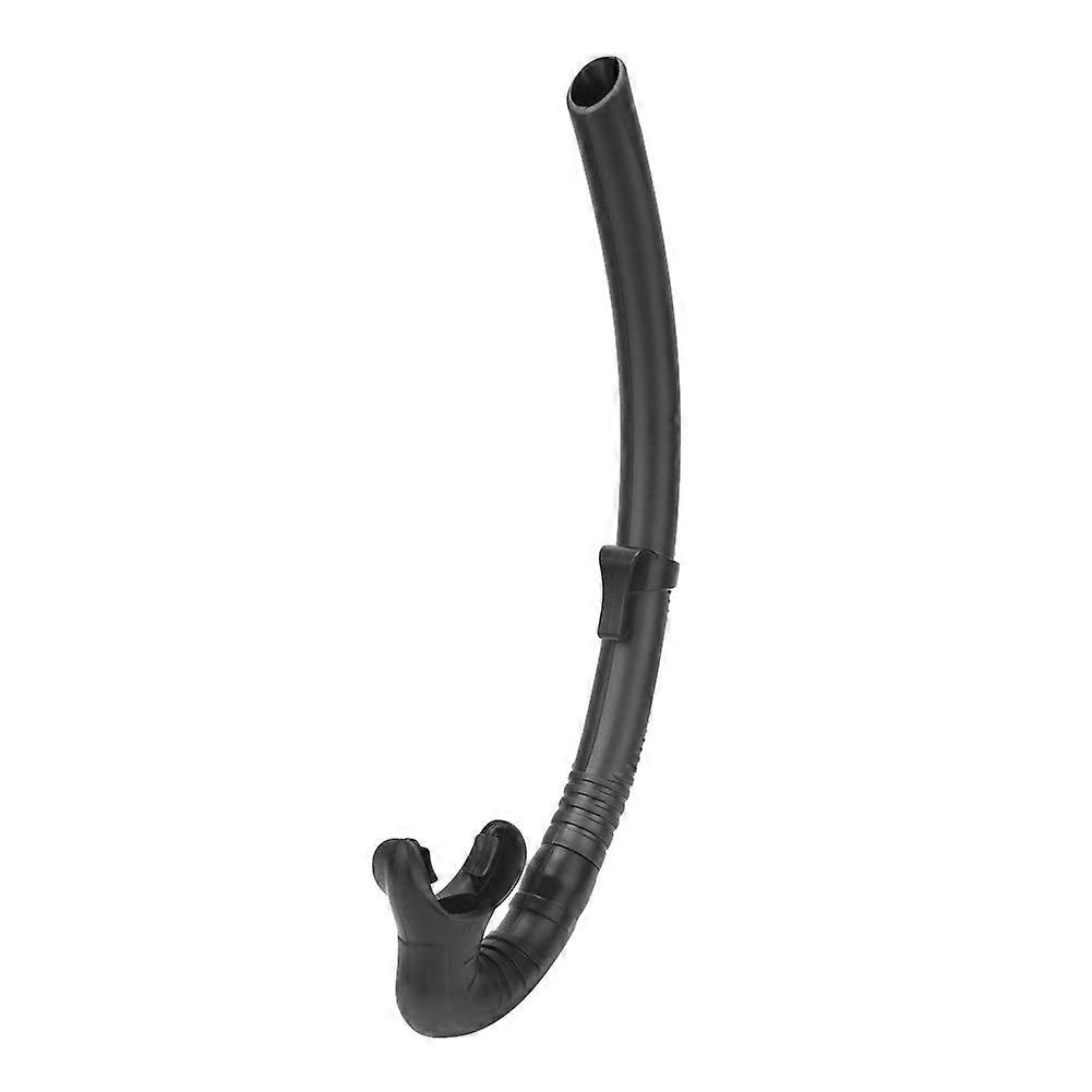 Diving Breathing Tube for Snorkelling Black, Flexible Wet Breathing Tube for Underwater Swimming Accessories