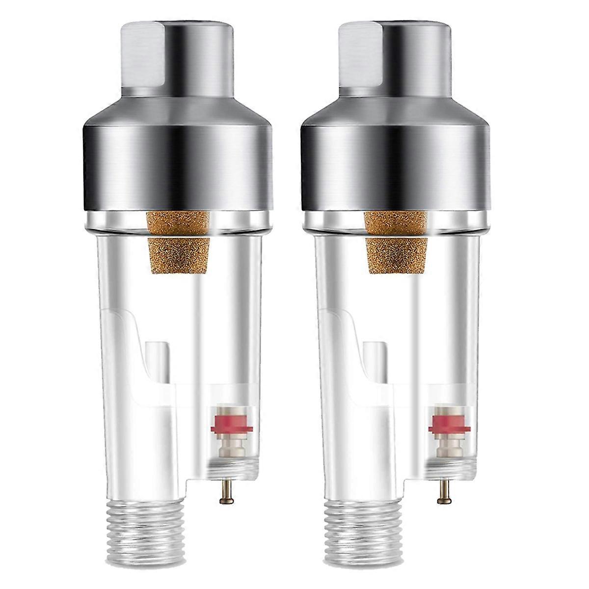 Airbrush In-Line Air Filter Oil Water Separator with 1/8 Inch Threads